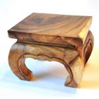Opium table solid acacia wood 25cm