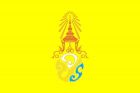 Flagge Thailand König X Fahne gelb 90x60cm