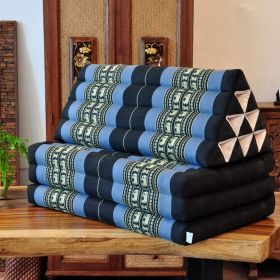 Thai triangle cushion pillow elephants black grey 3 mats...