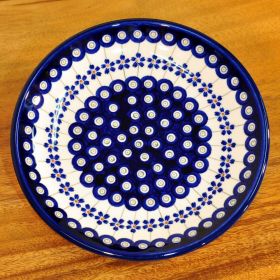 Bunzlau ceramic starter plate serving plate 21,6x3,2cm...