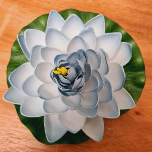 Flowers artificial flowers lotus water lily, large 18cm