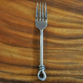 Appetizer fork stainless steel Rope design