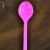 SuperSOSO! melamine spoon long neon several colours